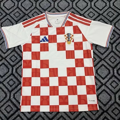 2728 Croatia Home fans version Soccer Jersey